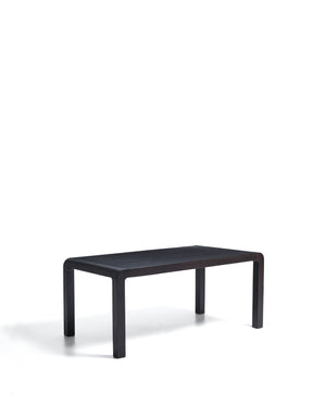 Kave Home Erisia eettafel rechthoek 180x90 cm Zwart