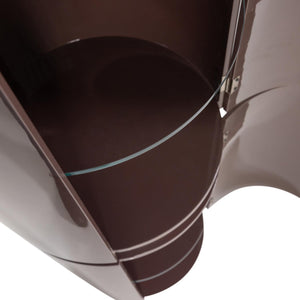 WOOOD Sera kast rond Ø45x135 cm Donkerbruin