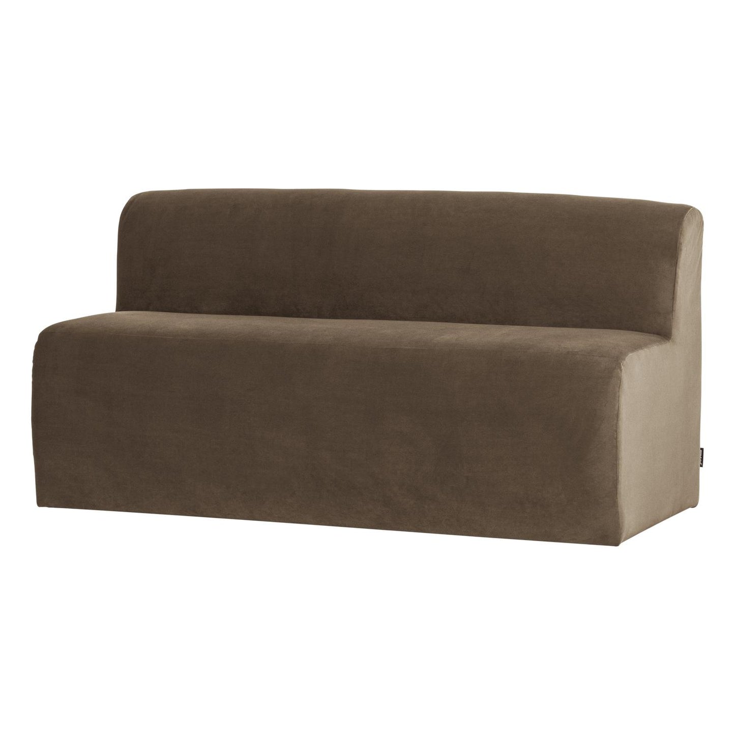 WOOOD Mojo Base eetkamerbank 164 cm velvet Taupe