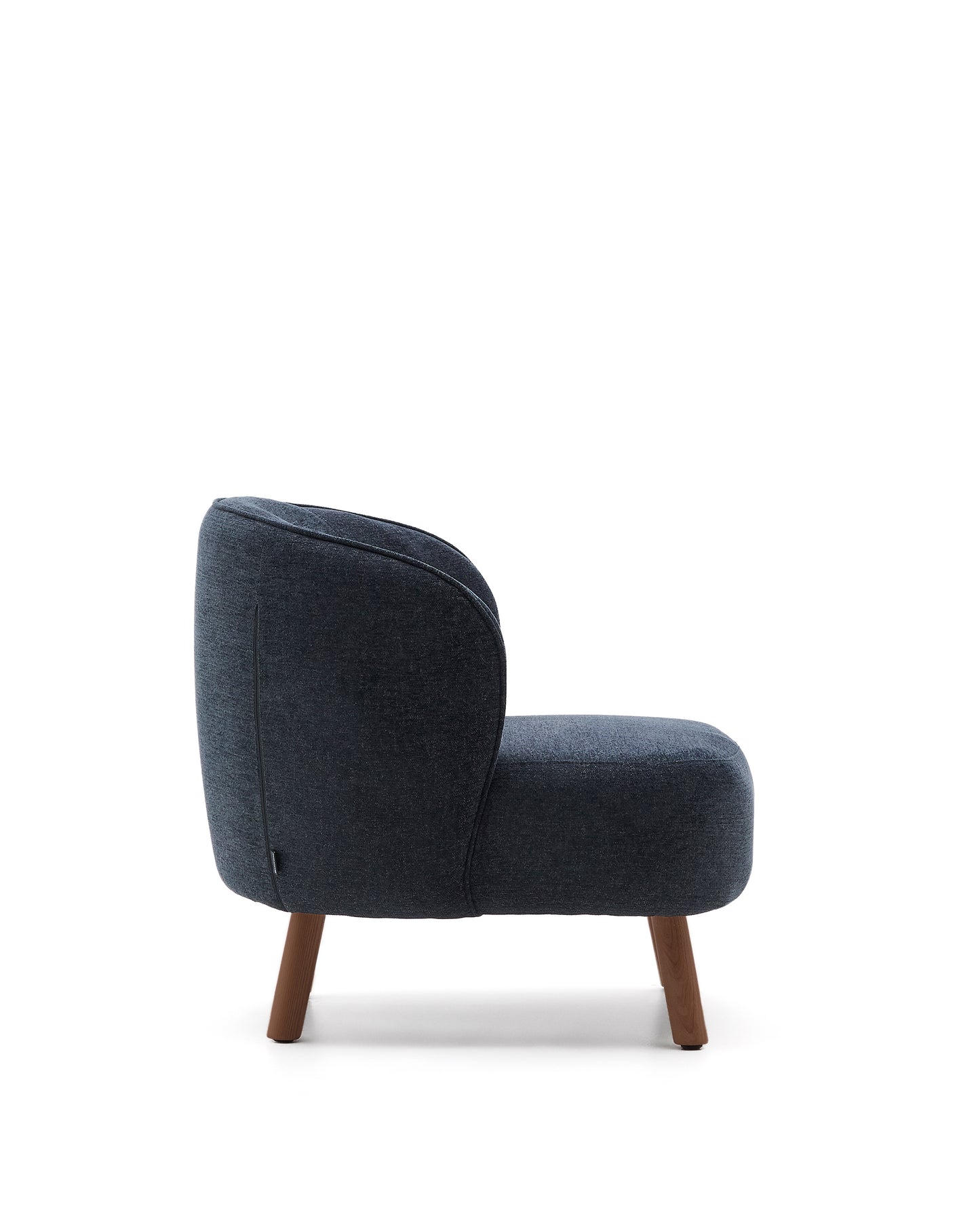Kave Home Ulit fauteuil Dark Blue walnoot