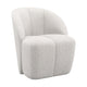 WOOOD Mojo draaifauteuil wollig Ecru