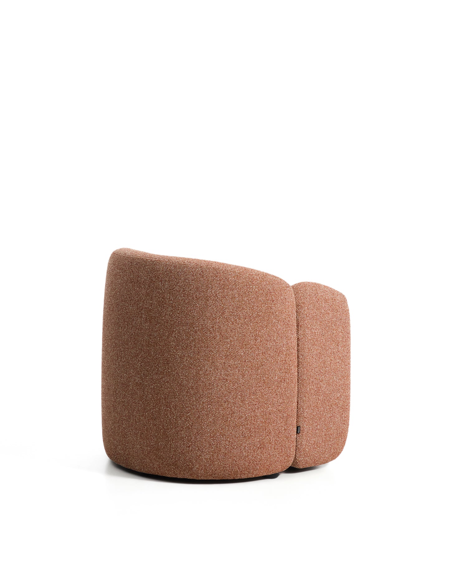 Kave Home Corvena fauteuil 85 cm chenille Terracotta