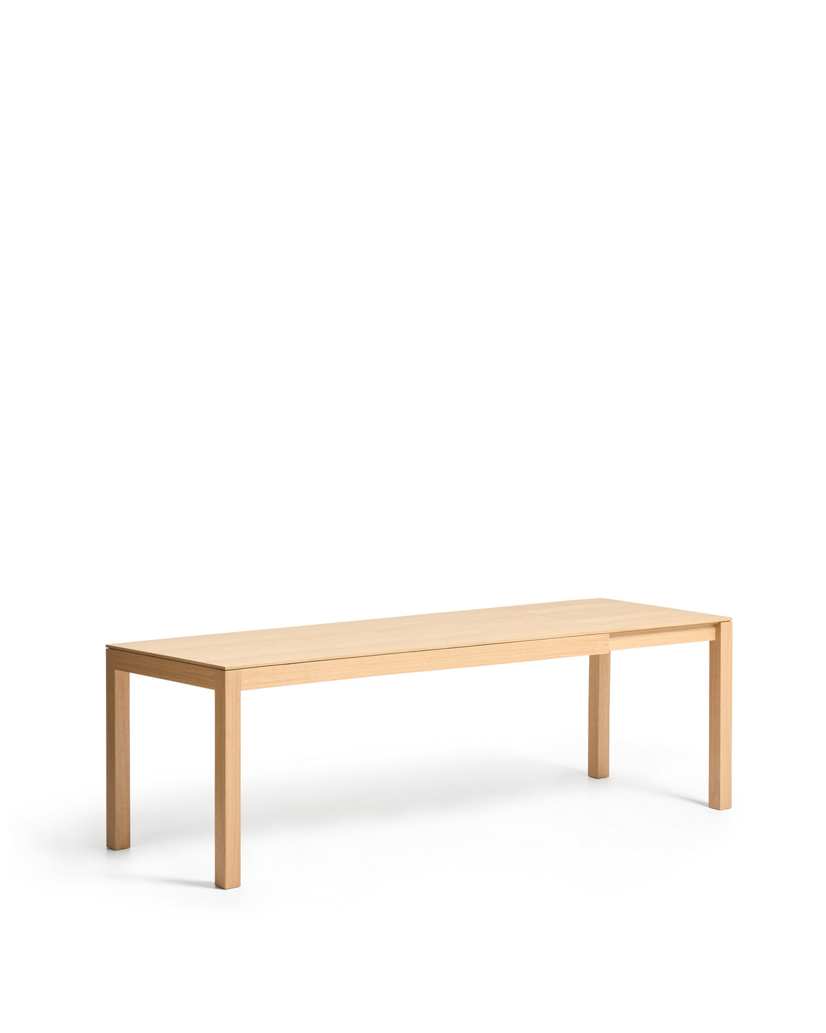 Kave Home Narevi eettafel uitschuifbaar rechthoek 210x100 cm Natural