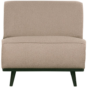 WOOOD Statement 1-zits element Bouclé Beige