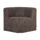 WOOOD Mojo base eetbank hoek met rugleuning wollig Bruin