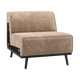 WOOOD Statement 1-zits element Chenille Velvet Taupe