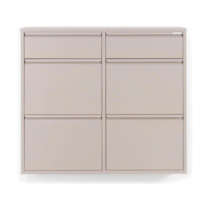 Spinder Design Billy 6 schoenenkast Silky Taupe
