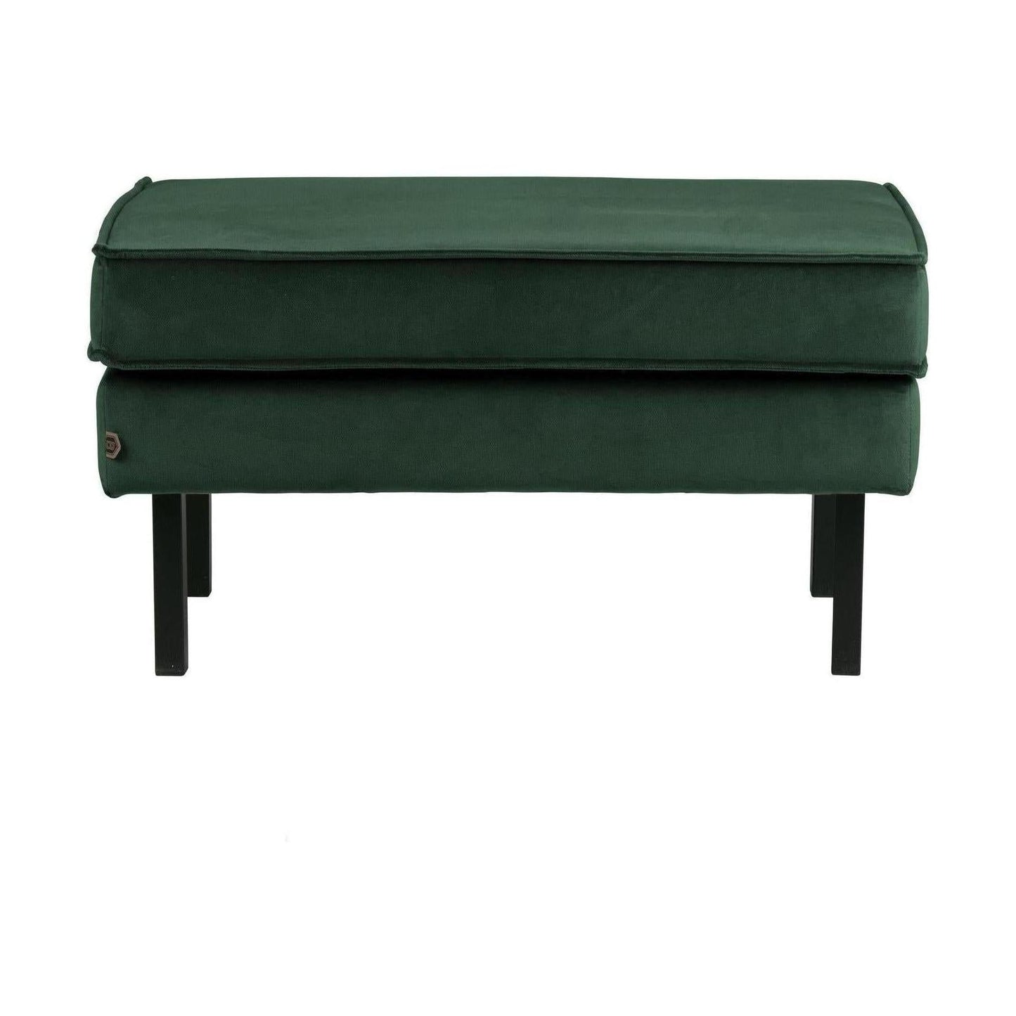 WOOOD Rodeo hocker velvet Bosgroen