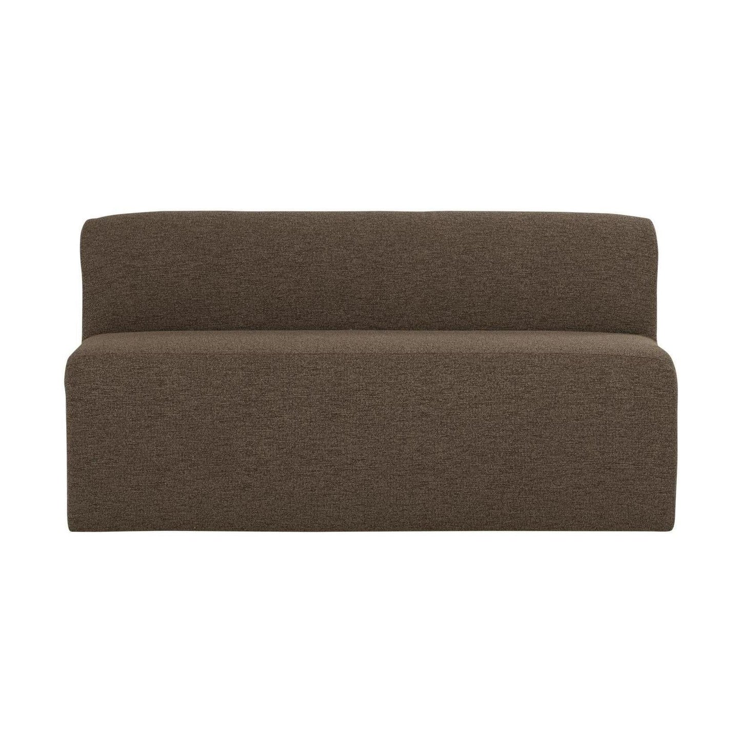 WOOOD Mojo Base eetkamerbank 164 cm bouclé Bruin
