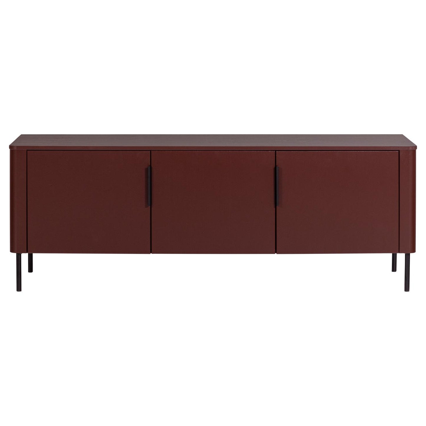 WOOOD Gunnar tv-meubel 154 cm Bordeauxrood