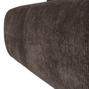 WOOOD Mojo Base eetkamerbank 164 cm rib Bruin