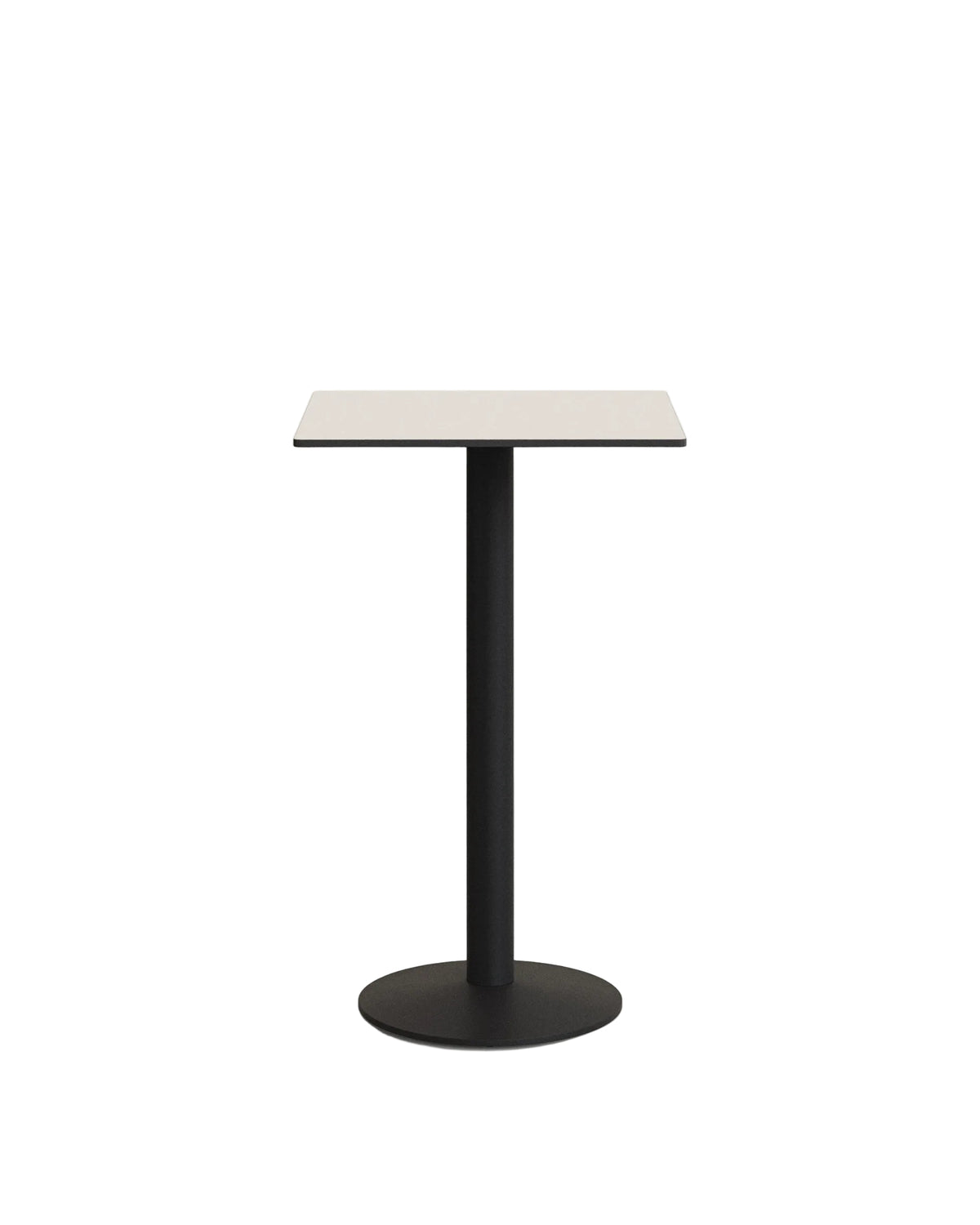 Kave Home Esilda bartafel vierkant Ø60 cm Wit