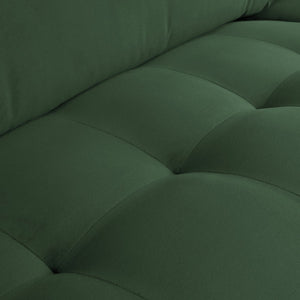 WOOOD Rodeo Classic 3-zits bank velvet Bosgroen