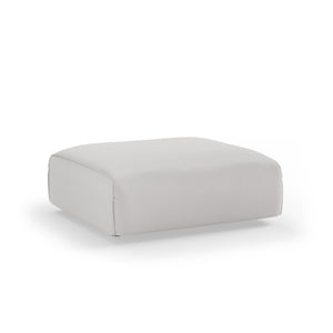 HKliving Flake hocker Corduroy Rib Cream