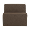 WOOOD Mojo Base 1-zits bank bouclé Bruin Melange