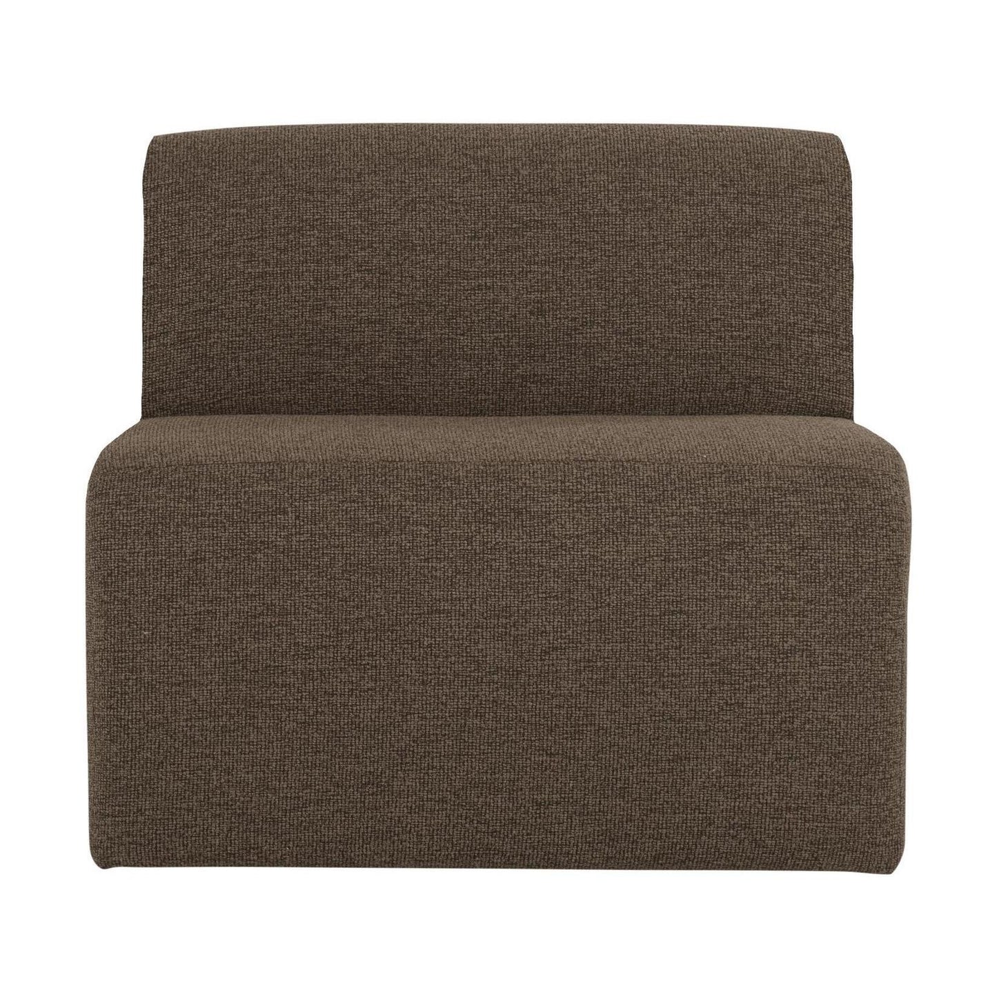 WOOOD Mojo Base 1-zits bank bouclé Bruin Melange