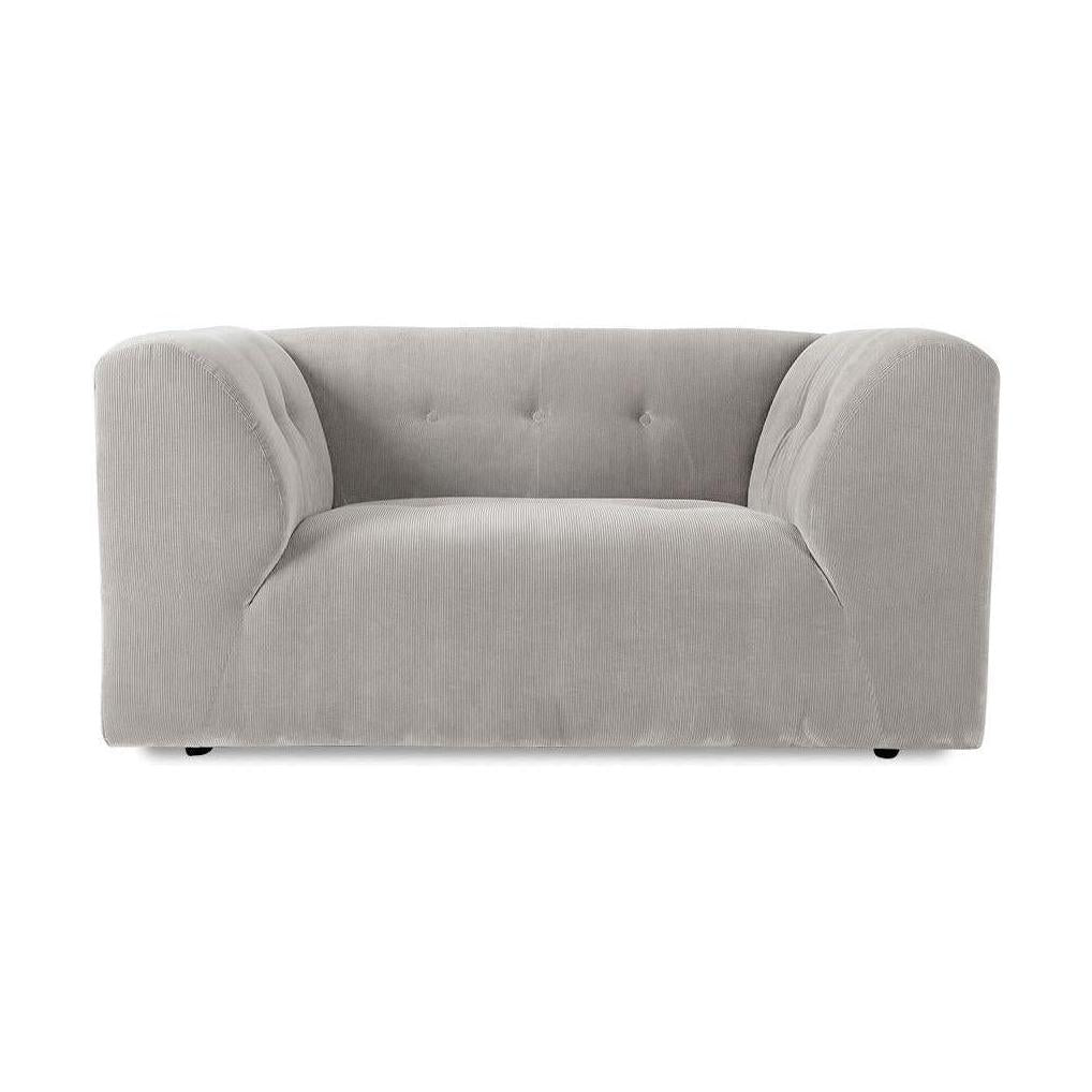HKliving Vint loveseat Corduroy Rib Cream