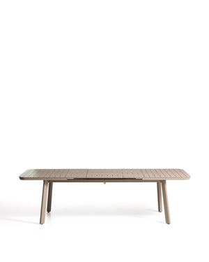Kave Home Izola tuintafel uitschuifbaar rechthoek 220x100 cm Taupe