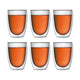 Bodum Pavina theeglas dubbelwandig 350 ml Set van 6 Stuks