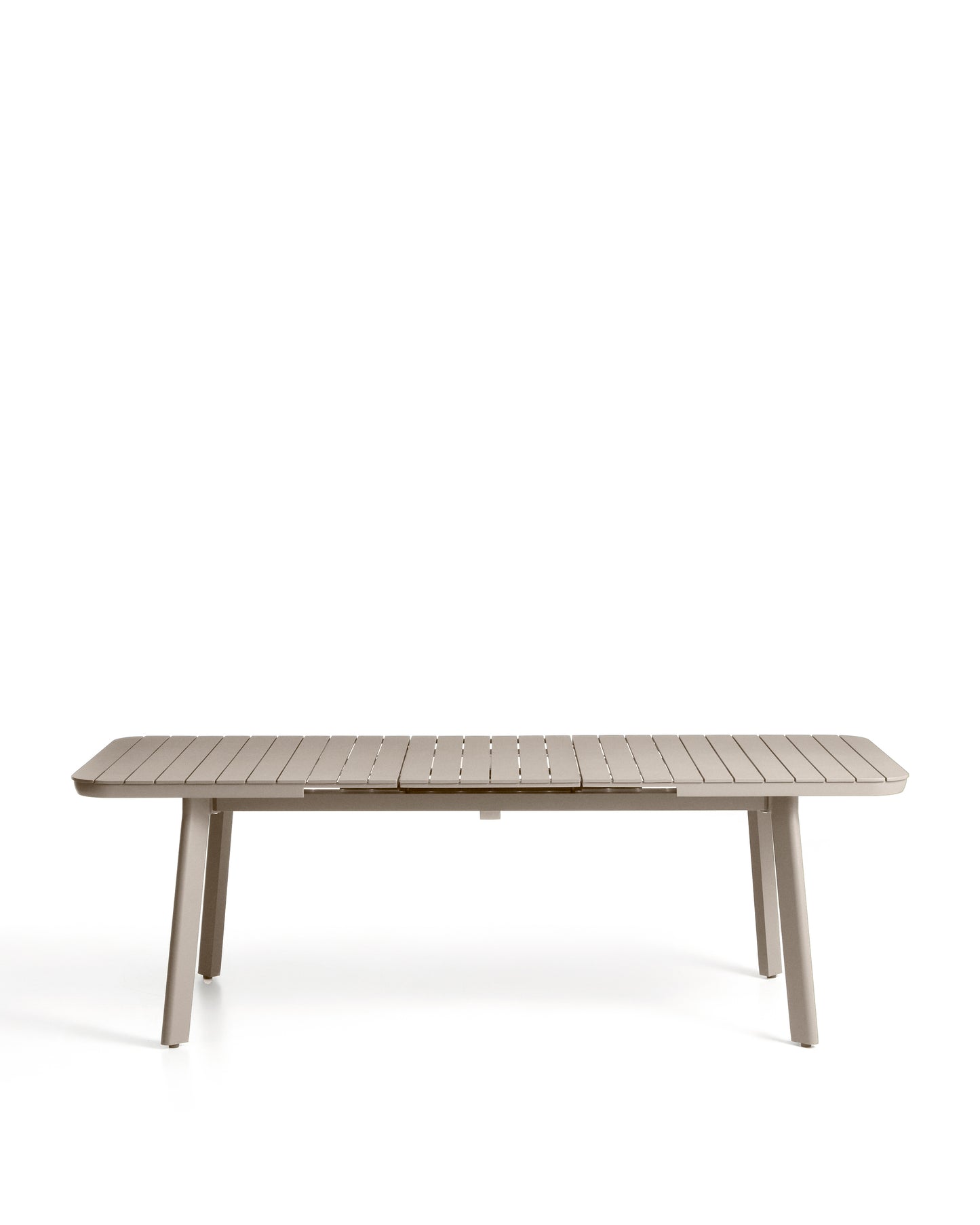 Kave Home Izola tuintafel uitschuifbaar rechthoek 185x100 cm Taupe
