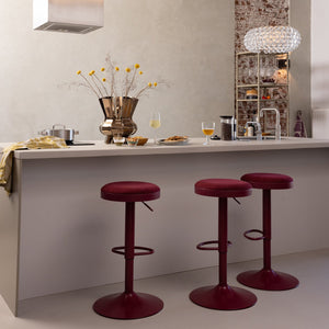 WOOOD Mevo barkruk Bordeaux