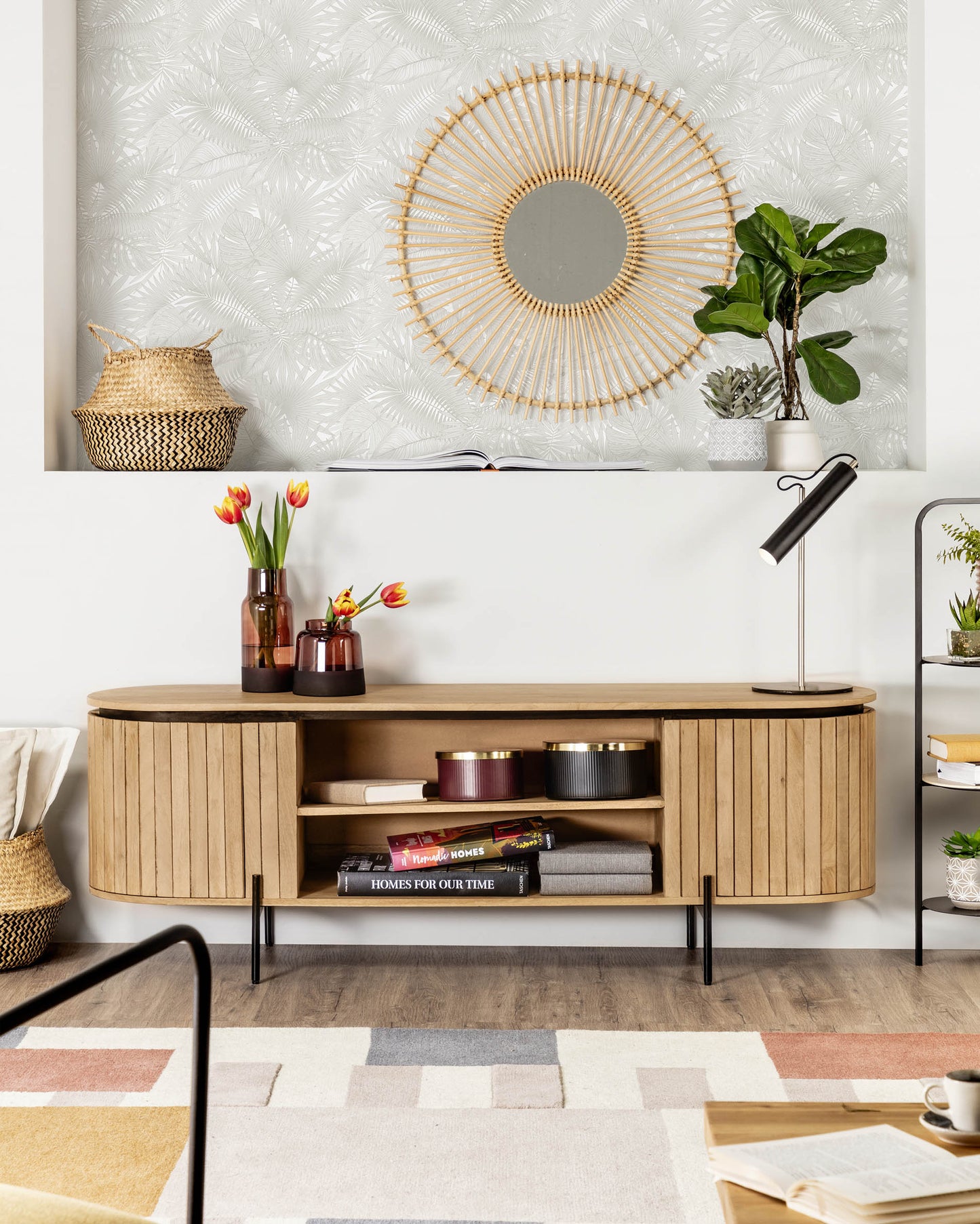 Kave Home Licia tv-meubel Naturel