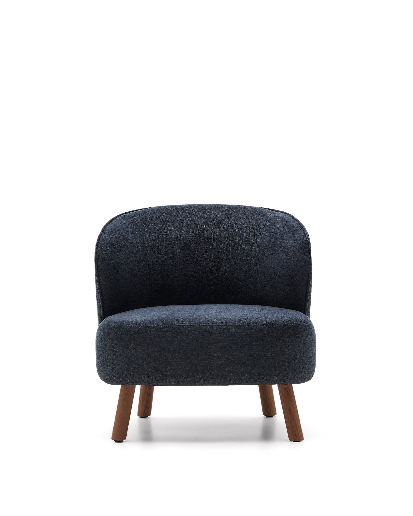 Kave Home Ulit fauteuil Dark Blue walnoot