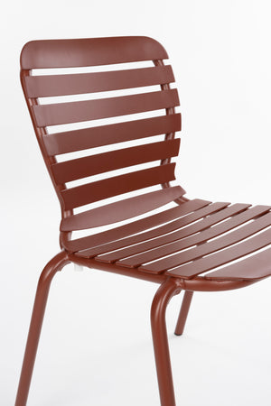 Zuiver Vondel tuinstoel rood