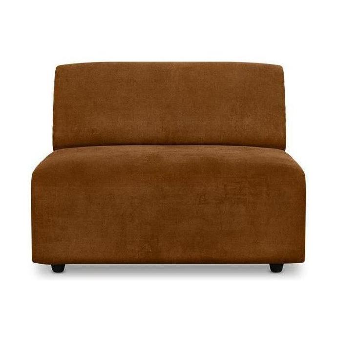 HKliving Jax bank middle Royal Velvet Caramel