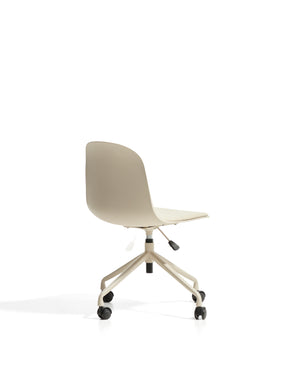Kave Home Debari bureaustoel chenille Beige