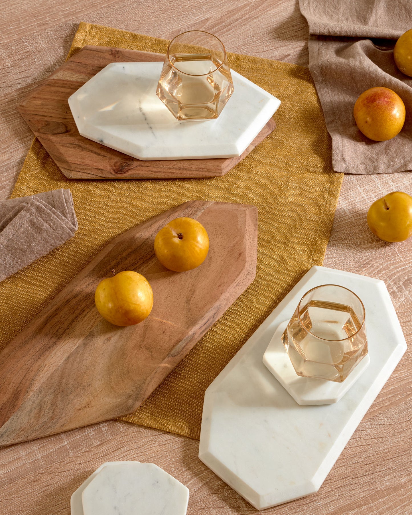Kave Home Argo eettafel rechthoek 180x100 cm Natural/Natural