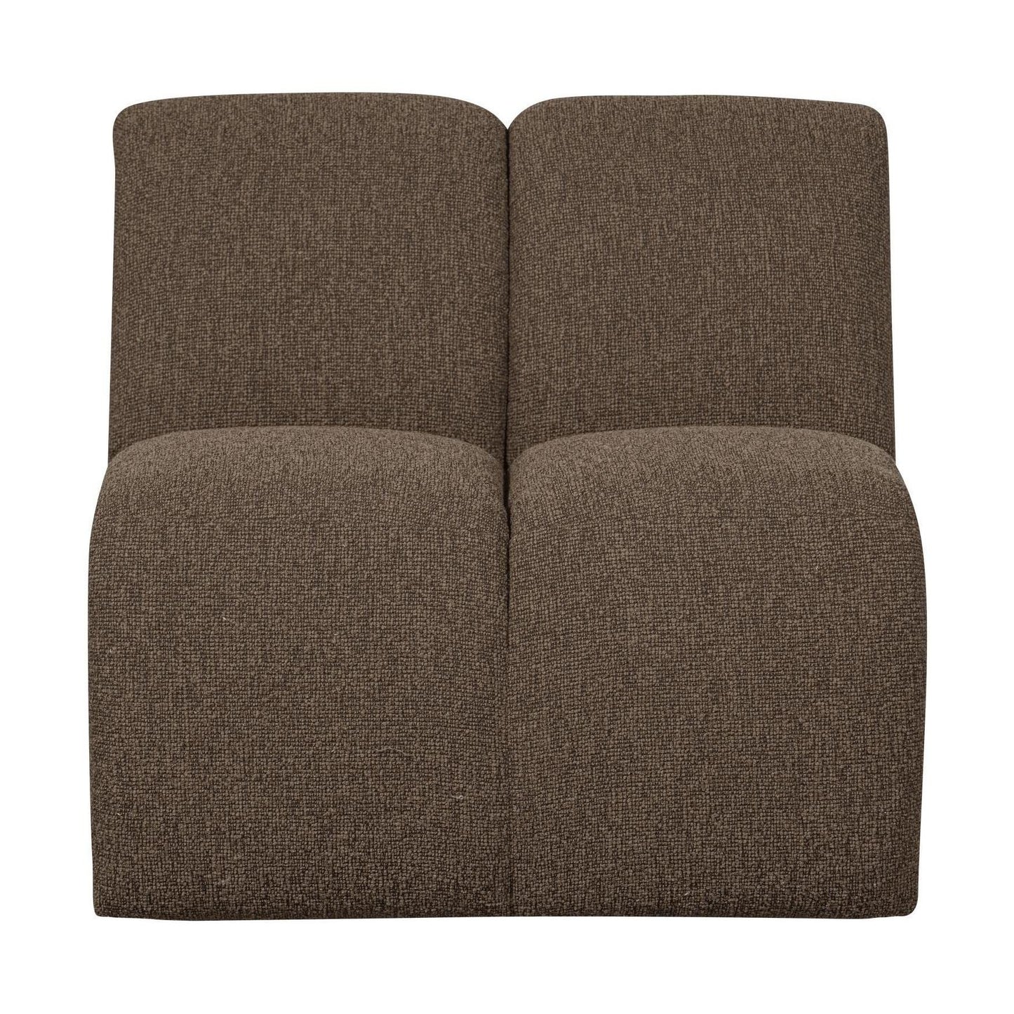 WOOOD Mojo 1-zits bank bouclé Bruin Melange