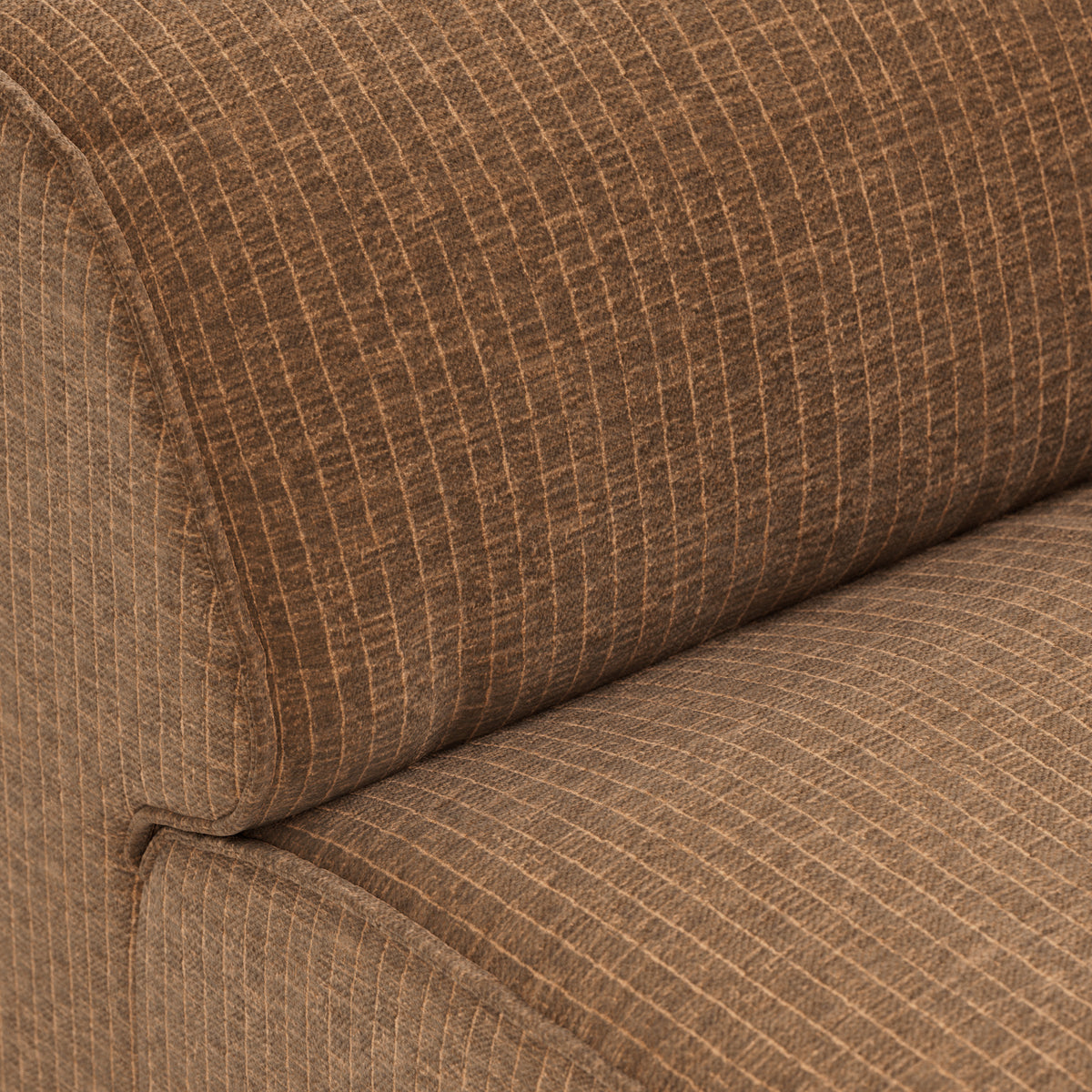 HKliving Flake bank middle XL Corduroy Velvet Aged Gold