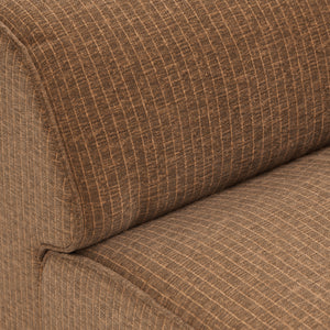 HKliving Flake bank middle XL Corduroy Velvet Aged Gold