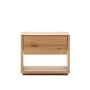 Kave Home Alguema nachtkastje 60x50 cm Naturel