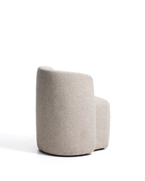 Kave Home Corvena eetkamerstoel chenille Beige