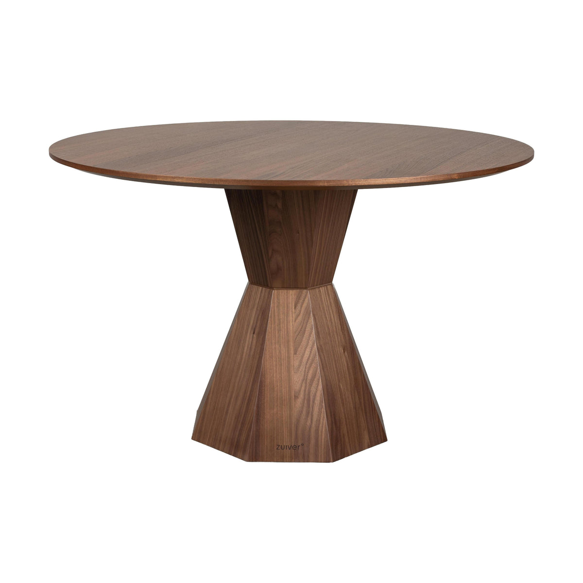 Zuiver Lotus eettafel Ø120 cm Walnoot