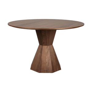 Zuiver Lotus eettafel Ø120 cm Walnoot