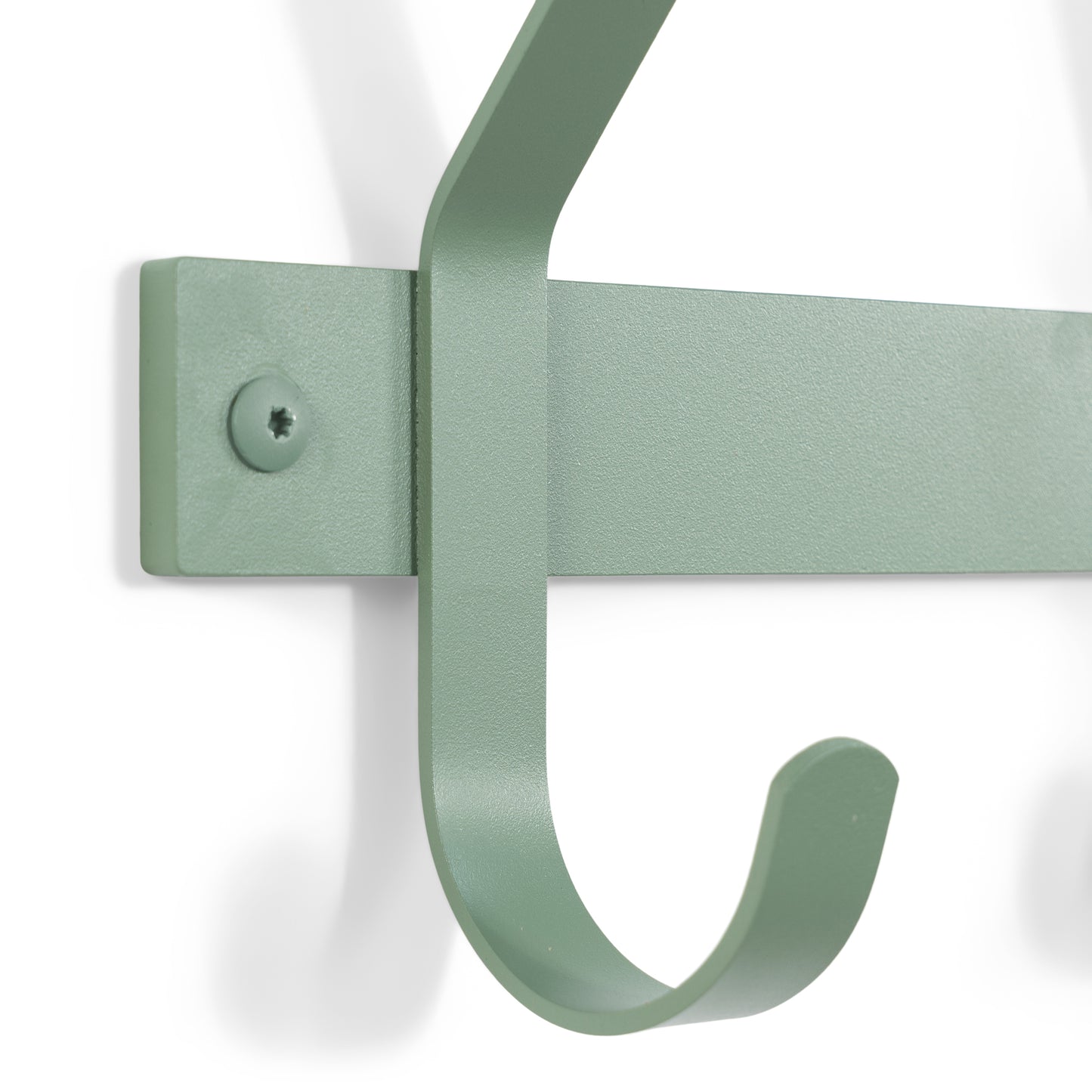 Spinder Design Dexter 5 wandkapstok Dusty Green