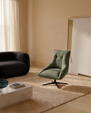 Kave Home Dirala fauteuil Light green
