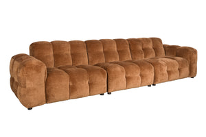 Dutchbone Hackman Seater bank Cognac