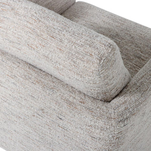 WOOOD Oska fauteuil draaibaar Naturel Melange