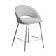 Kave Home Bonali barkruk H65 chenille Grey