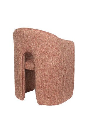 Zuiver Contour eetkamerstoel Rood