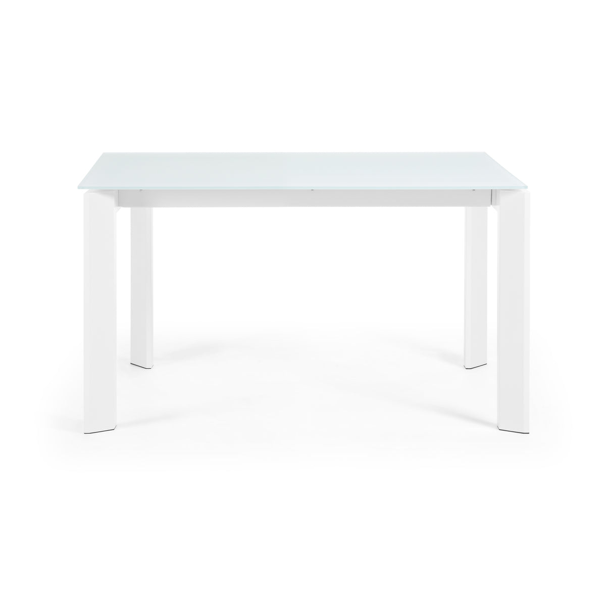 Kave Home Axis eettafel uitschuifbaar 140/200x90 cm Wit