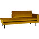 WOOOD Rodeo daybed rechts velvet Okergeel