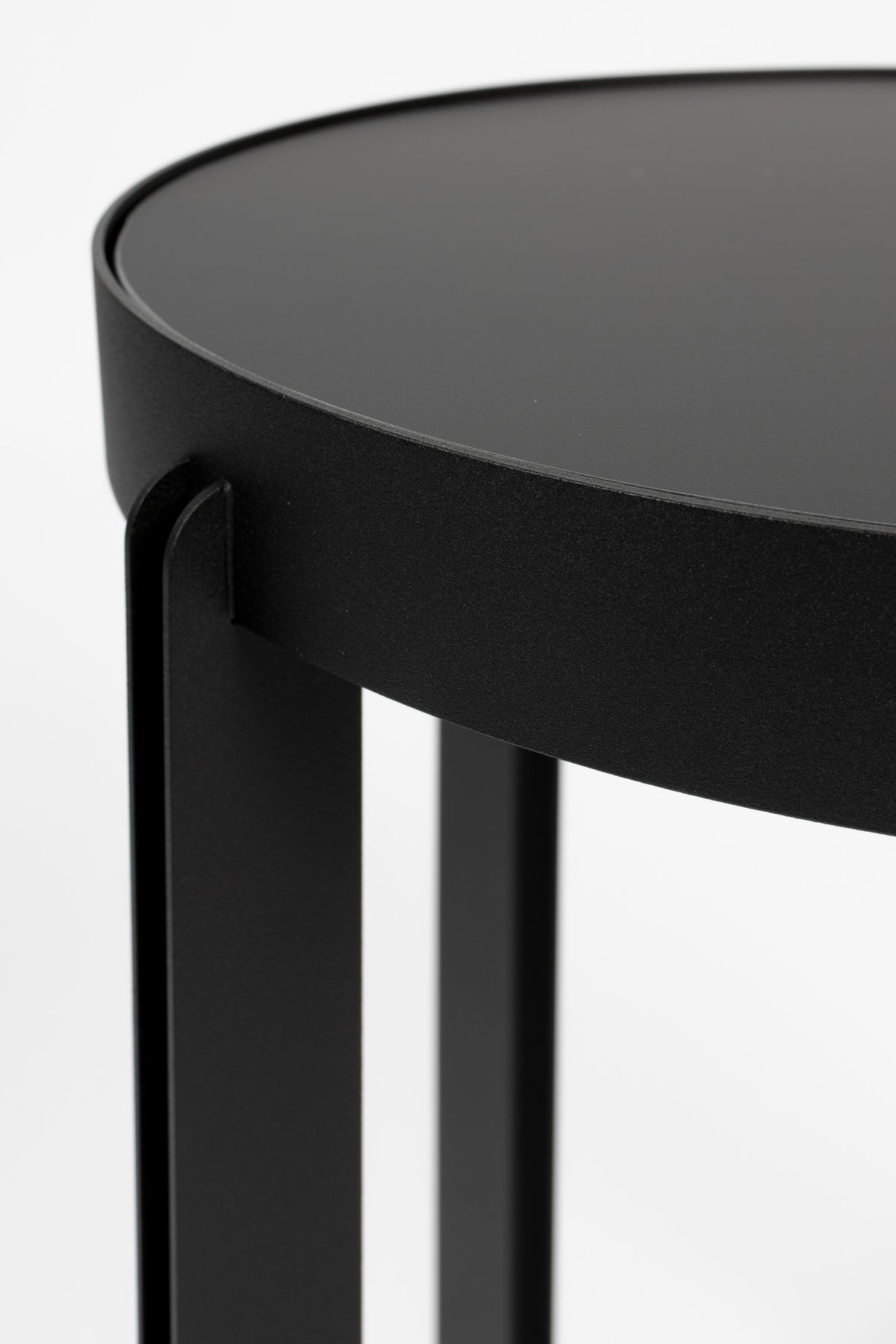 Zuiver Centre Side Table Black