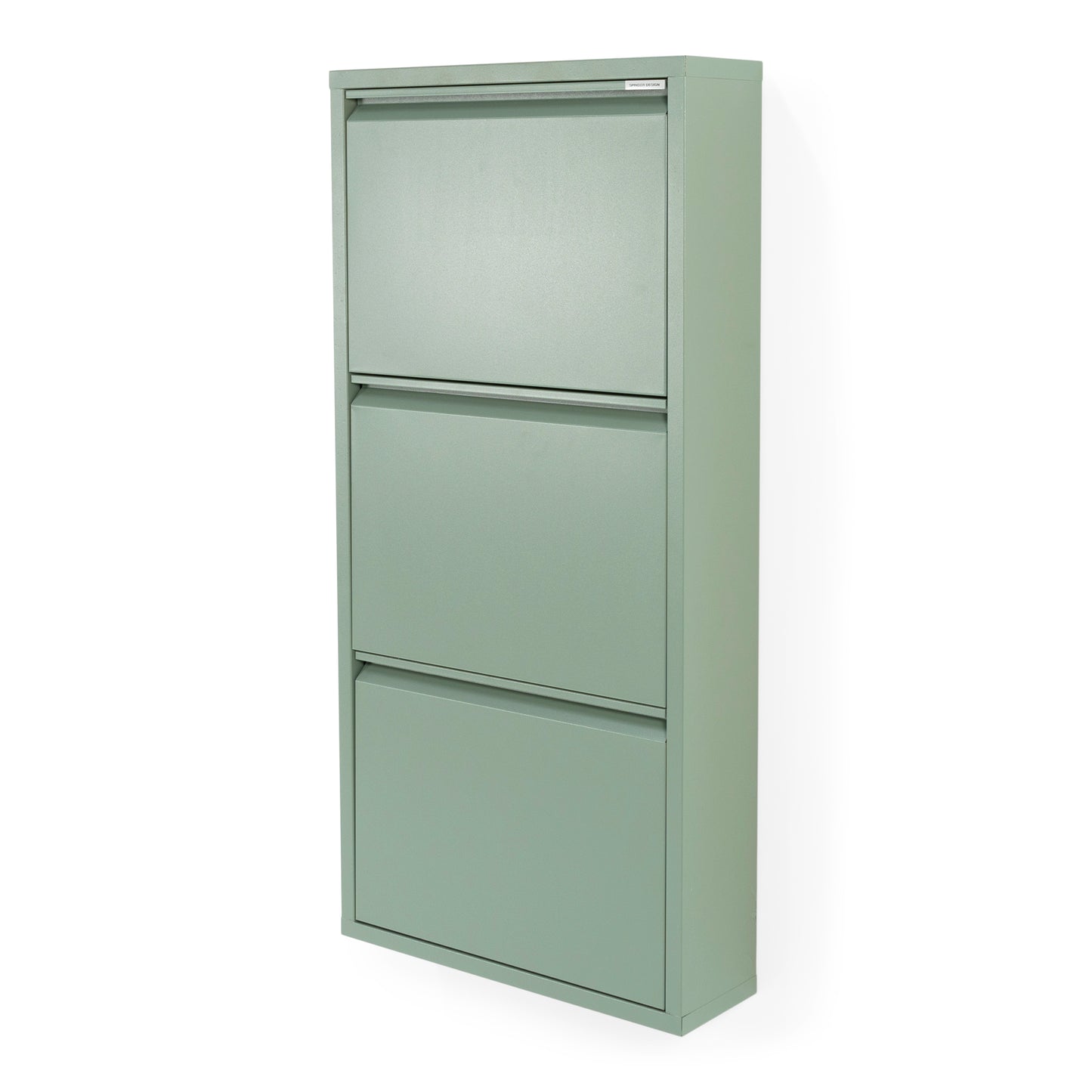 Spinder Design Billy 3 schoenenkast Dusty Green