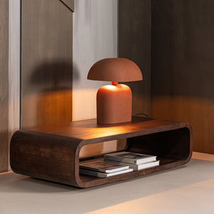 WOOOD Kinu salontafel Donkerbruin