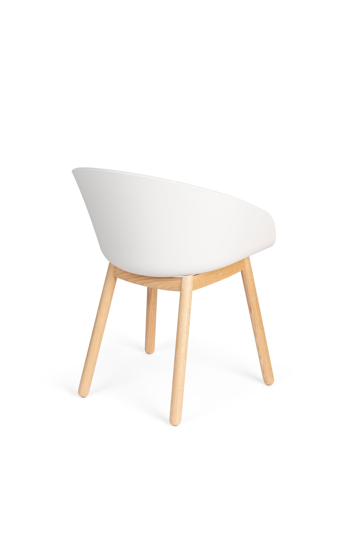Zuiver Void eetkamerstoel Oak White